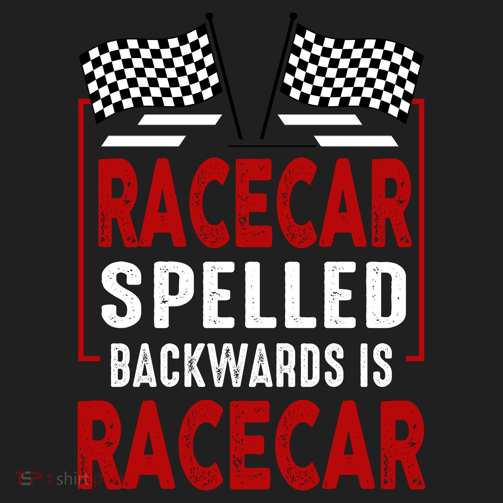 Racecar Spelled Backwards Funny Car Mechanic Race Car Women's Sweatshirt