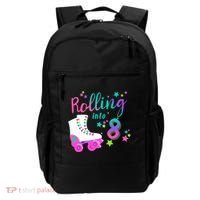 Roller Skate Birthday Shirt 5th 80's Outfit Decades Party Backpack thumb 0