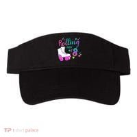 Roller Skate Birthday Shirt 5th 80's Outfit Decades Party Visor thumb 0