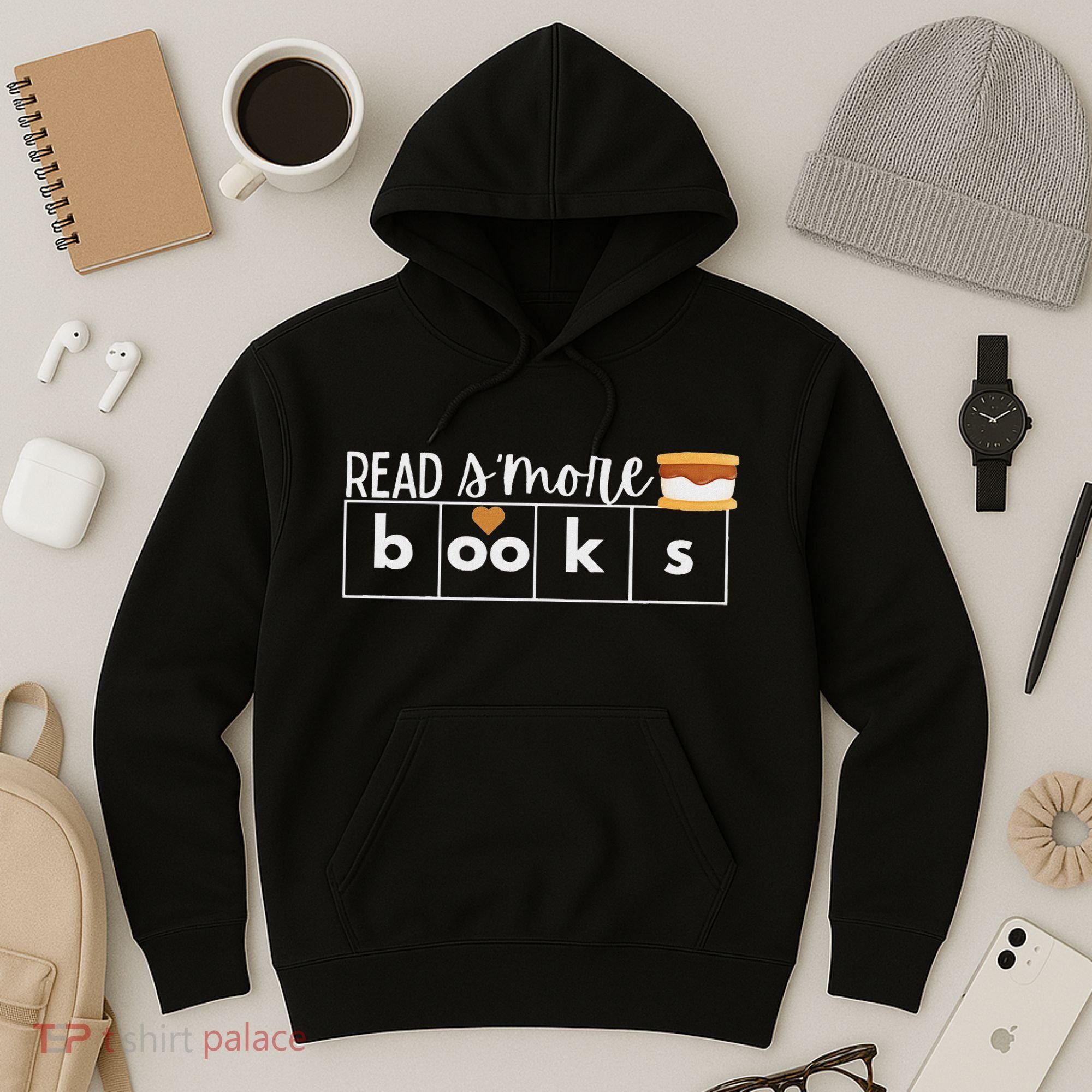 Read SMore Books Camping Themed Literacy Night Hoodie