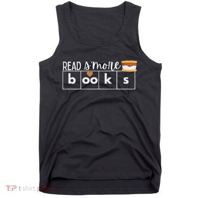 Read SMore Books Camping Themed Literacy Night Tank Top