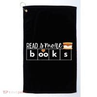 Read SMore Books Camping Themed Literacy Night Golf Towel thumb 0