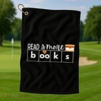 Read SMore Books Camping Themed Literacy Night Golf Towel thumb 1