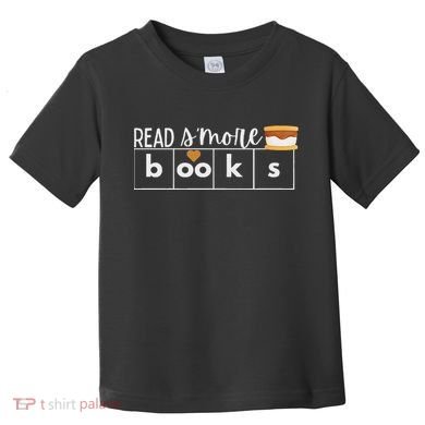 Read SMore Books Camping Themed Literacy Night Toddler T-Shirt