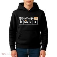 Read SMore Books Camping Themed Literacy Night Kids Hoodie thumb 4