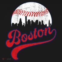 Retro Skyline Boston Baseball Meaningful Gift Tote Bag thumb 4