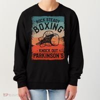 Rock Steady Boxing Knock Out Parkinsons Awareness Women's Sweatshirt thumb 0