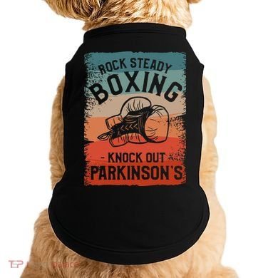 Rock Steady Boxing Knock Out Parkinsons Awareness Doggie Tank