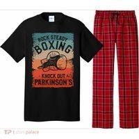 Rock Steady Boxing Knock Out Parkinsons Awareness Pajama Set thumb 0