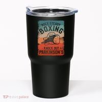 Rock Steady Boxing Knock Out Parkinsons Awareness Tumbler thumb 0