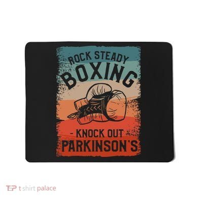 Rock Steady Boxing Knock Out Parkinsons Awareness Mousepad