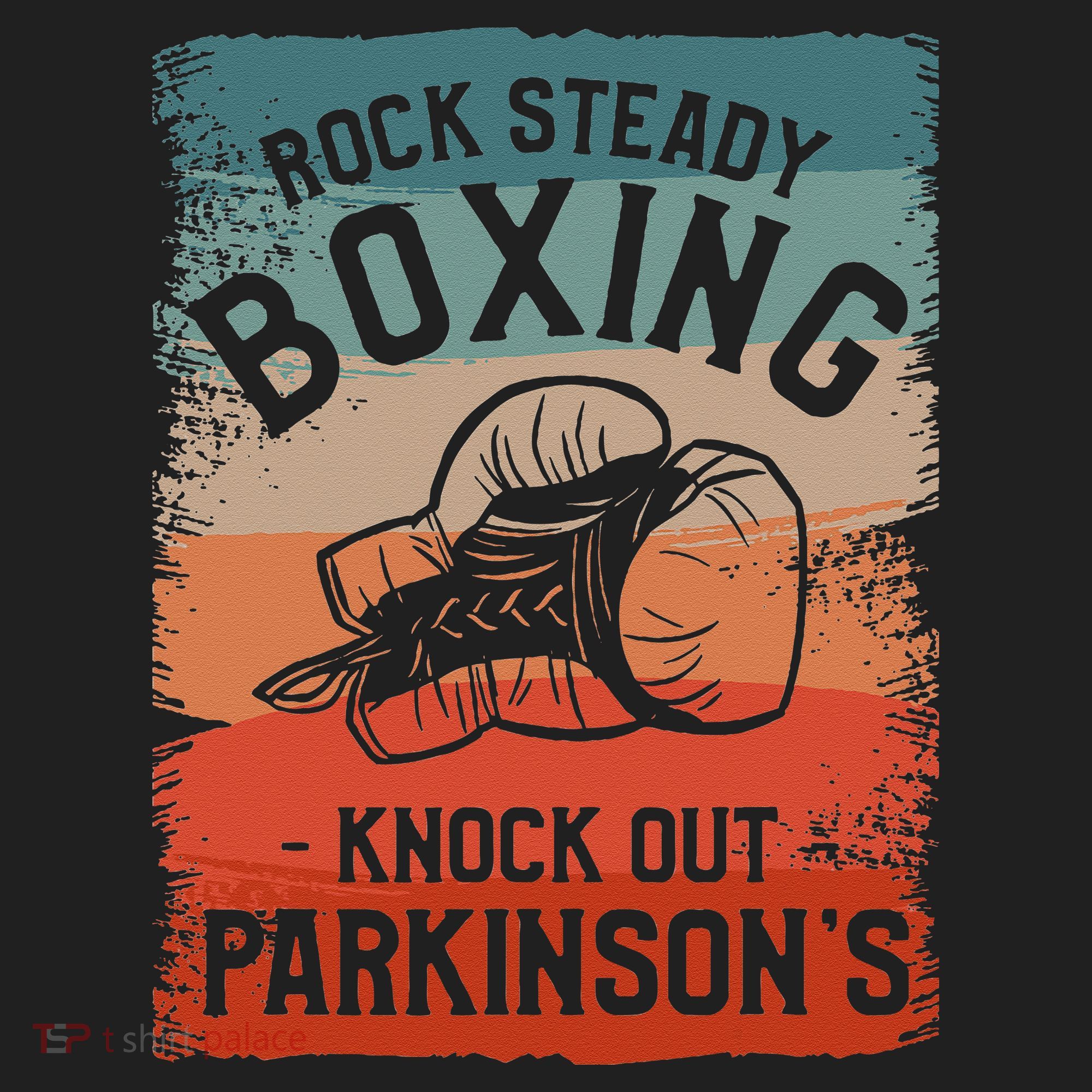 Rock Steady Boxing Knock Out Parkinsons Awareness Hat
