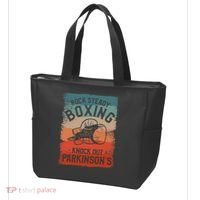 Rock Steady Boxing Knock Out Parkinsons Awareness Tote Bag thumb 3