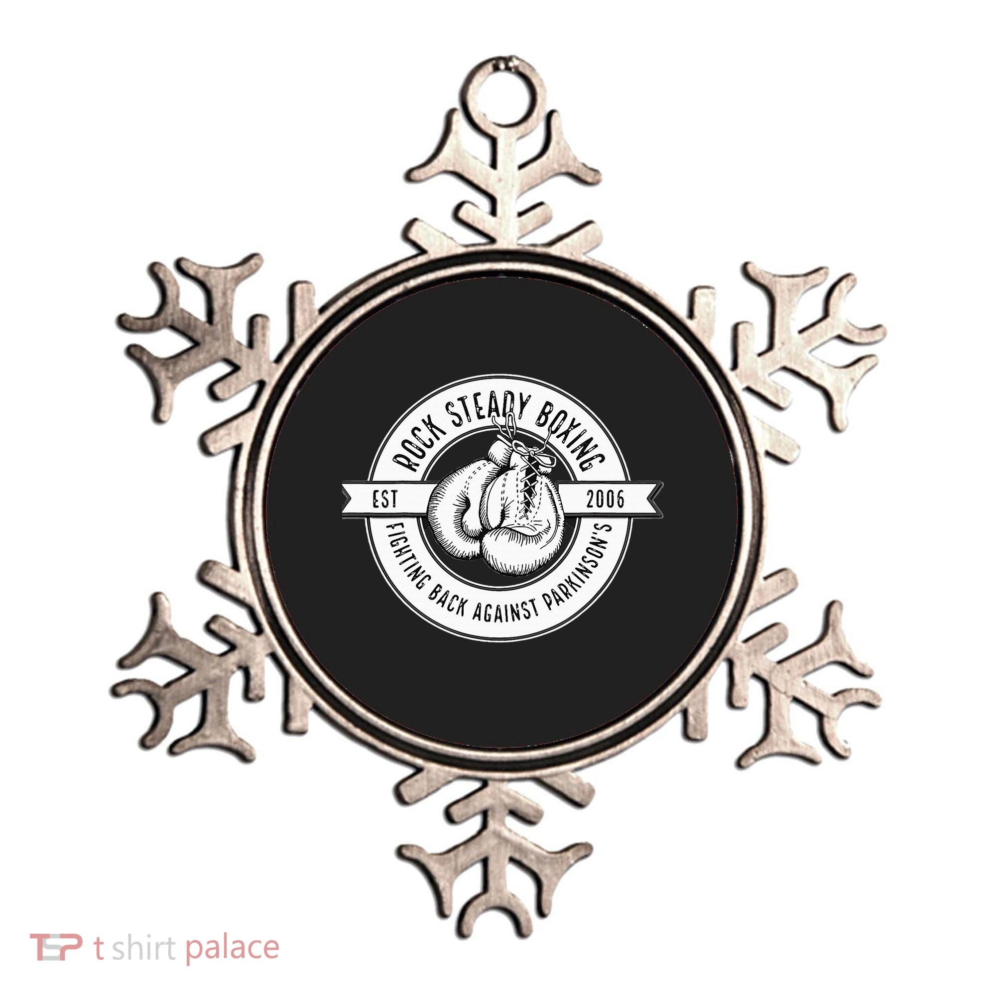Rock Steady Boxing Fighting Back Against Parkinson Est 2006 Ornament
