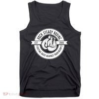 Rock Steady Boxing Fighting Back Against Parkinson Est 2006 Tank Top thumb 0