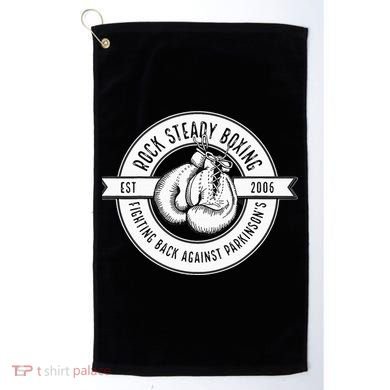 Rock Steady Boxing Fighting Back Against Parkinson Est 2006 Golf Towel