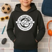 Rock Steady Boxing Fighting Back Against Parkinson Est 2006 Kids Hoodie thumb 2