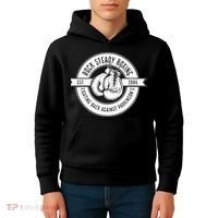 Rock Steady Boxing Fighting Back Against Parkinson Est 2006 Kids Hoodie thumb 4