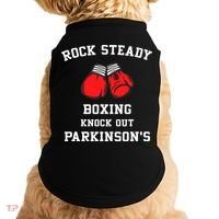 Rock Steady Boxing Knock Out Parkinson Doggie Tank thumb 0