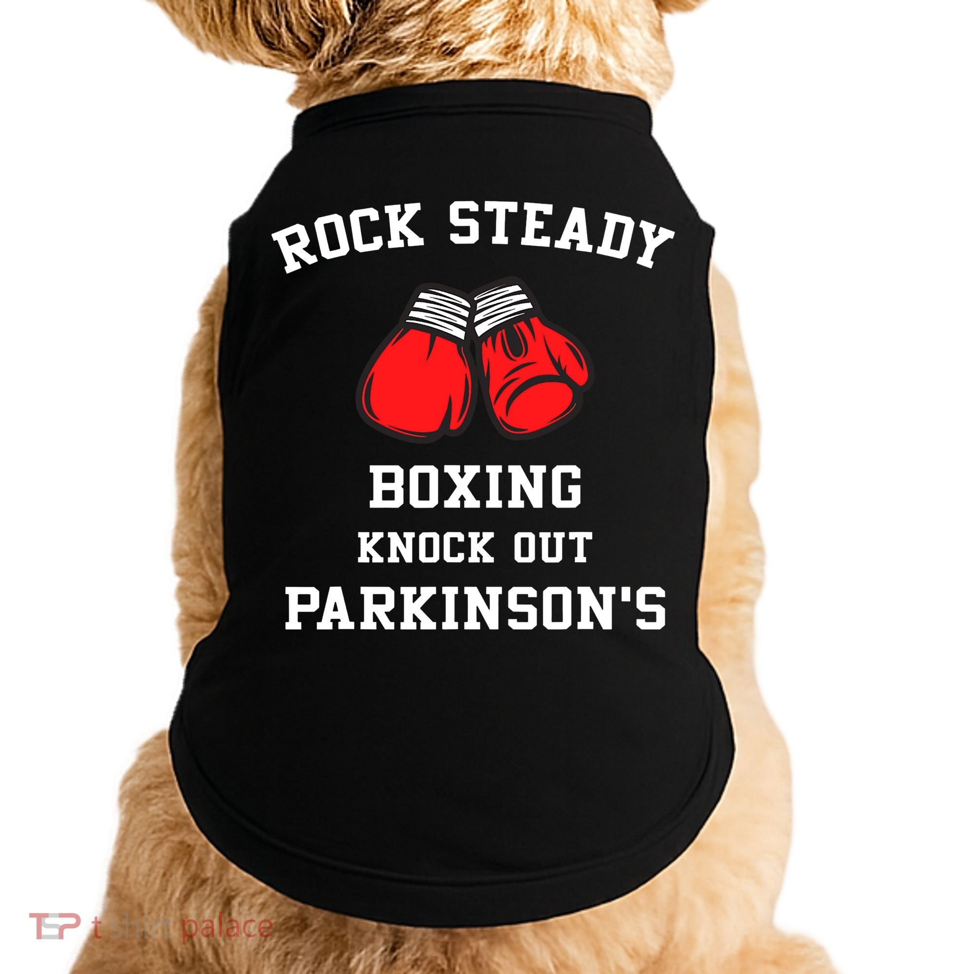 Rock Steady Boxing Knock Out Parkinson Doggie Tank