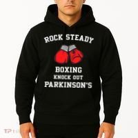 Rock Steady Boxing Knock Out Parkinson Hoodie thumb 2