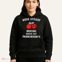 Rock Steady Boxing Knock Out Parkinson Hoodie thumb 5