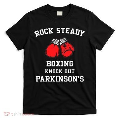Rock Steady Boxing Knock Out Parkinson T-Shirt