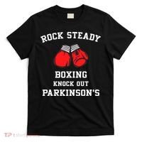 Rock Steady Boxing Knock Out Parkinson T-Shirt thumb 0