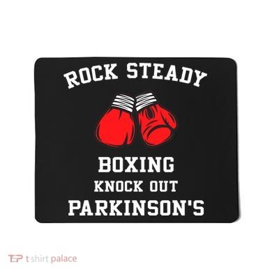 Rock Steady Boxing Knock Out Parkinson Mousepad