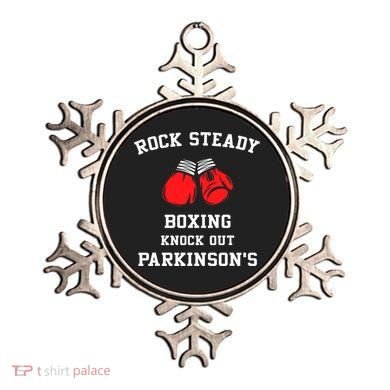 Rock Steady Boxing Knock Out Parkinson Ornament