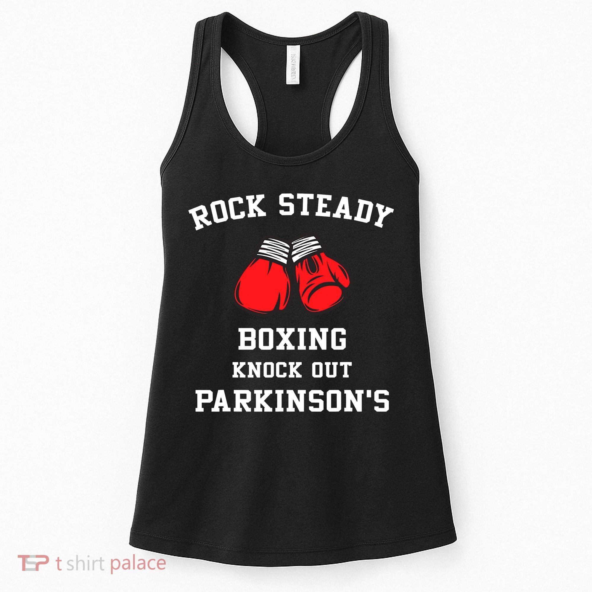 Rock Steady Boxing Knock Out Parkinson Women's Tank Top