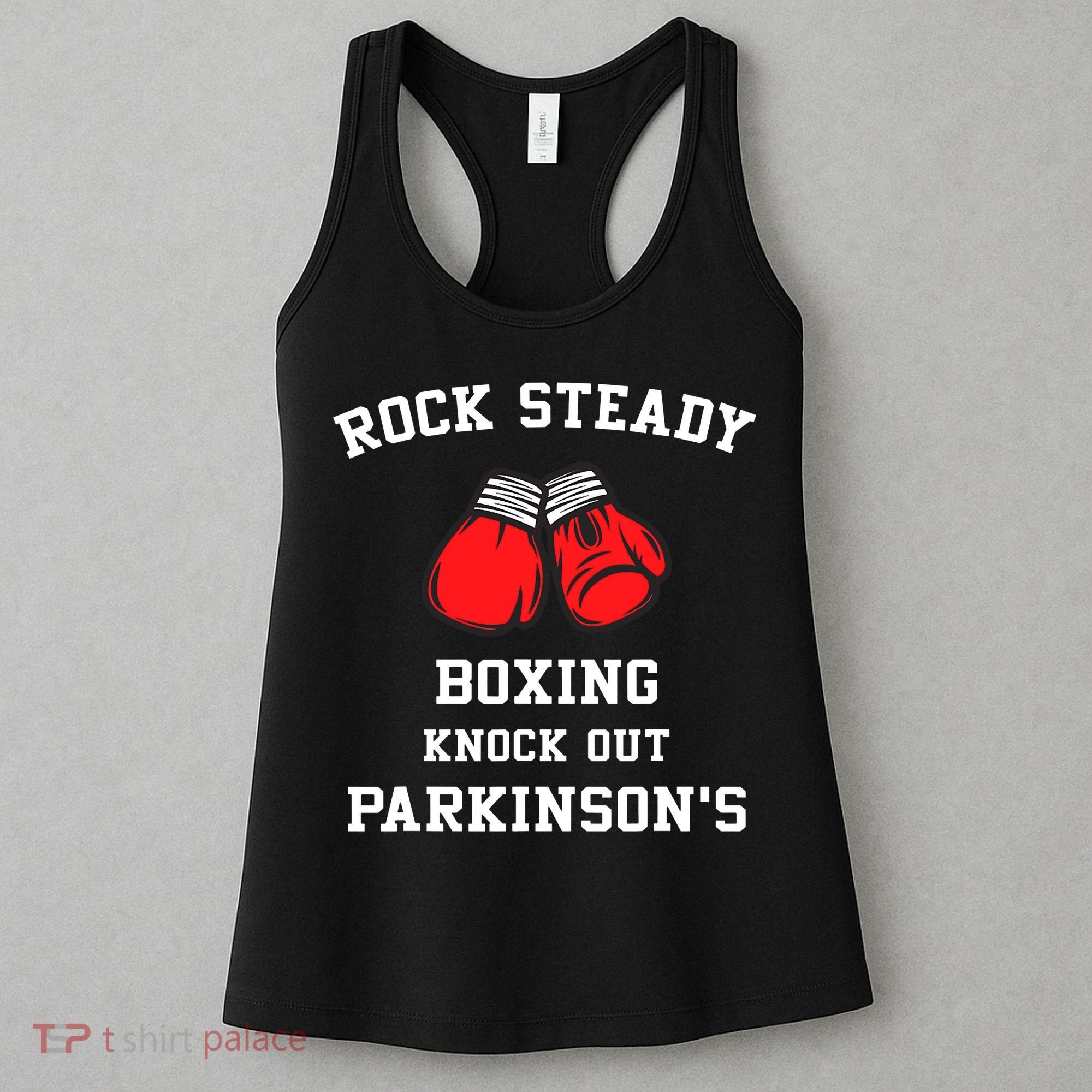 Rock Steady Boxing Knock Out Parkinson Women's Tank Top