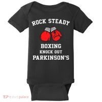 Rock Steady Boxing Knock Out Parkinson Baby Bodysuit thumb 0
