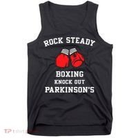 Rock Steady Boxing Knock Out Parkinson Tank Top thumb 0