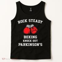 Rock Steady Boxing Knock Out Parkinson Tank Top thumb 2