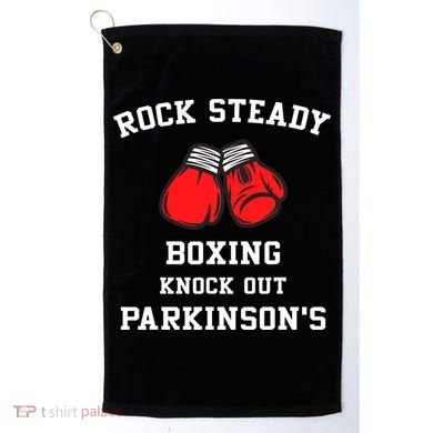 Rock Steady Boxing Knock Out Parkinson Golf Towel