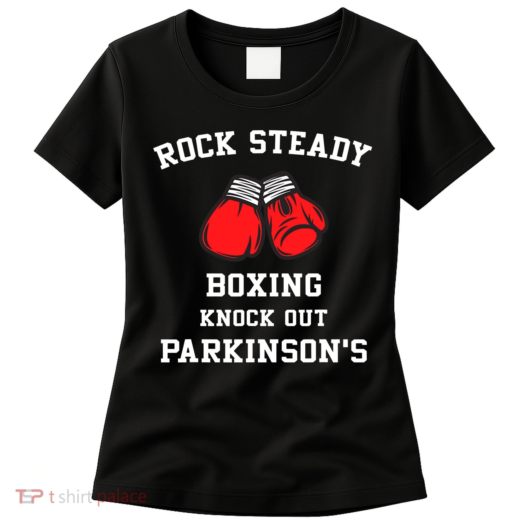 Rock Steady Boxing Knock Out Parkinson Women's T-Shirt