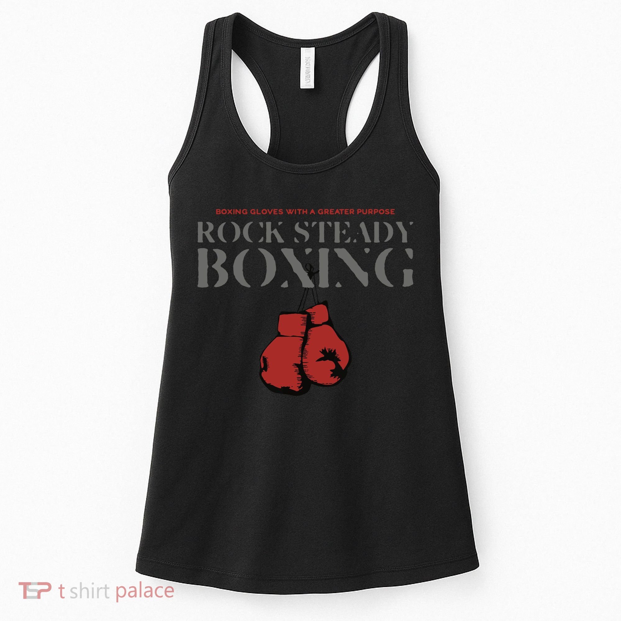 Rock Steady Boxing Gloves With A Greater Purpose Parkinsons Women's Tank Top