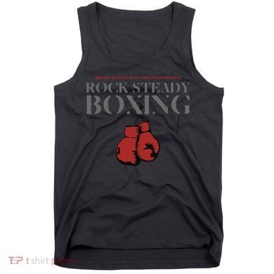 Rock Steady Boxing Gloves With A Greater Purpose Parkinsons Tank Top