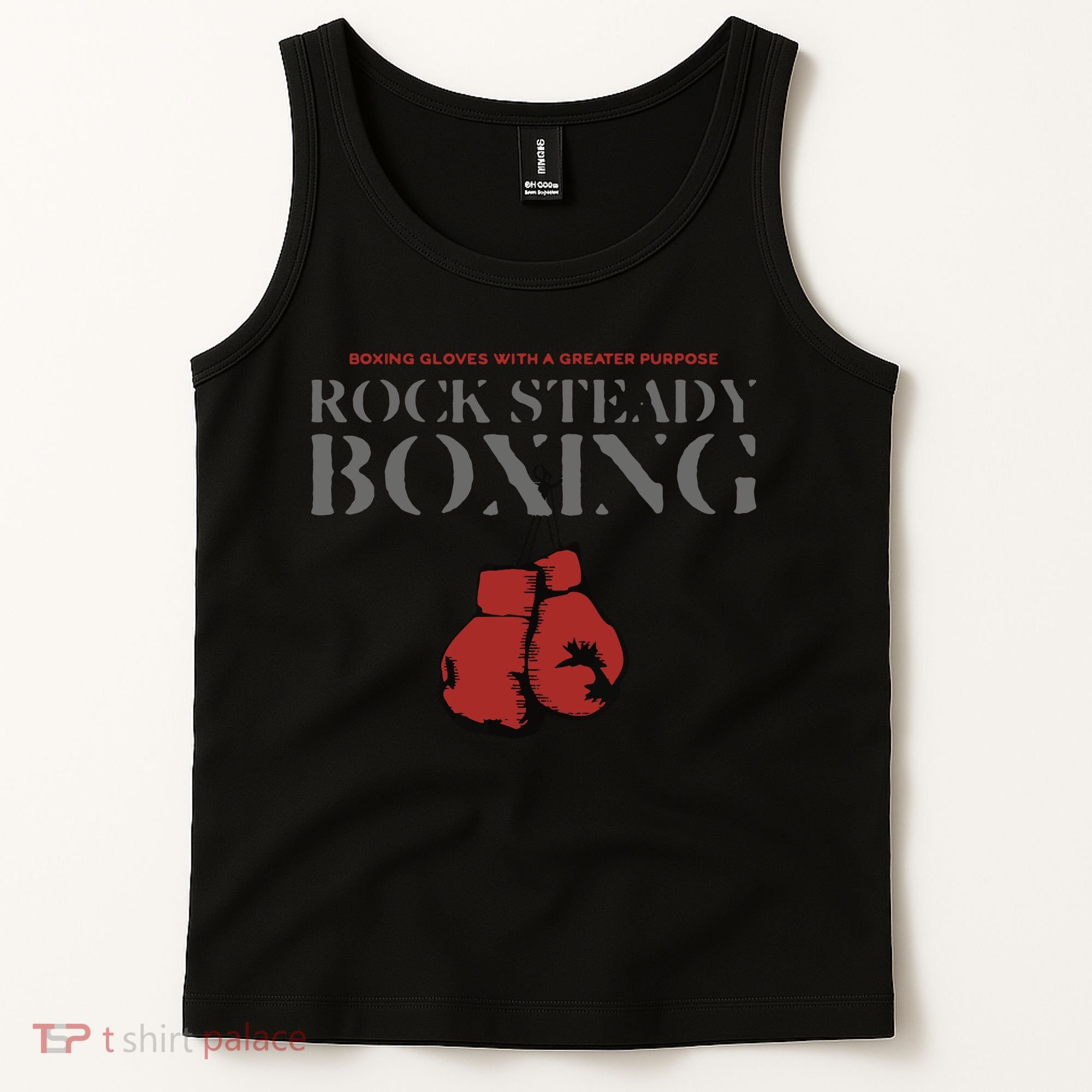 Rock Steady Boxing Gloves With A Greater Purpose Parkinsons Tank Top