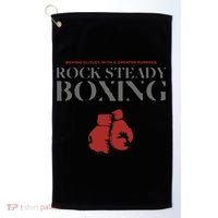 Rock Steady Boxing Gloves With A Greater Purpose Parkinsons Golf Towel thumb 0