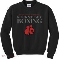 Rock Steady Boxing Gloves With A Greater Purpose Parkinsons Kids Sweatshirt thumb 0