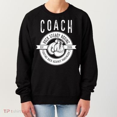 Rock Steady Boxing Coach Fight ParkinsonS Gift Women's Sweatshirt