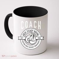 Rock Steady Boxing Coach Fight ParkinsonS Gift Coffee Mug thumb 0