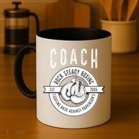 Rock Steady Boxing Coach Fight ParkinsonS Gift Coffee Mug thumb 4