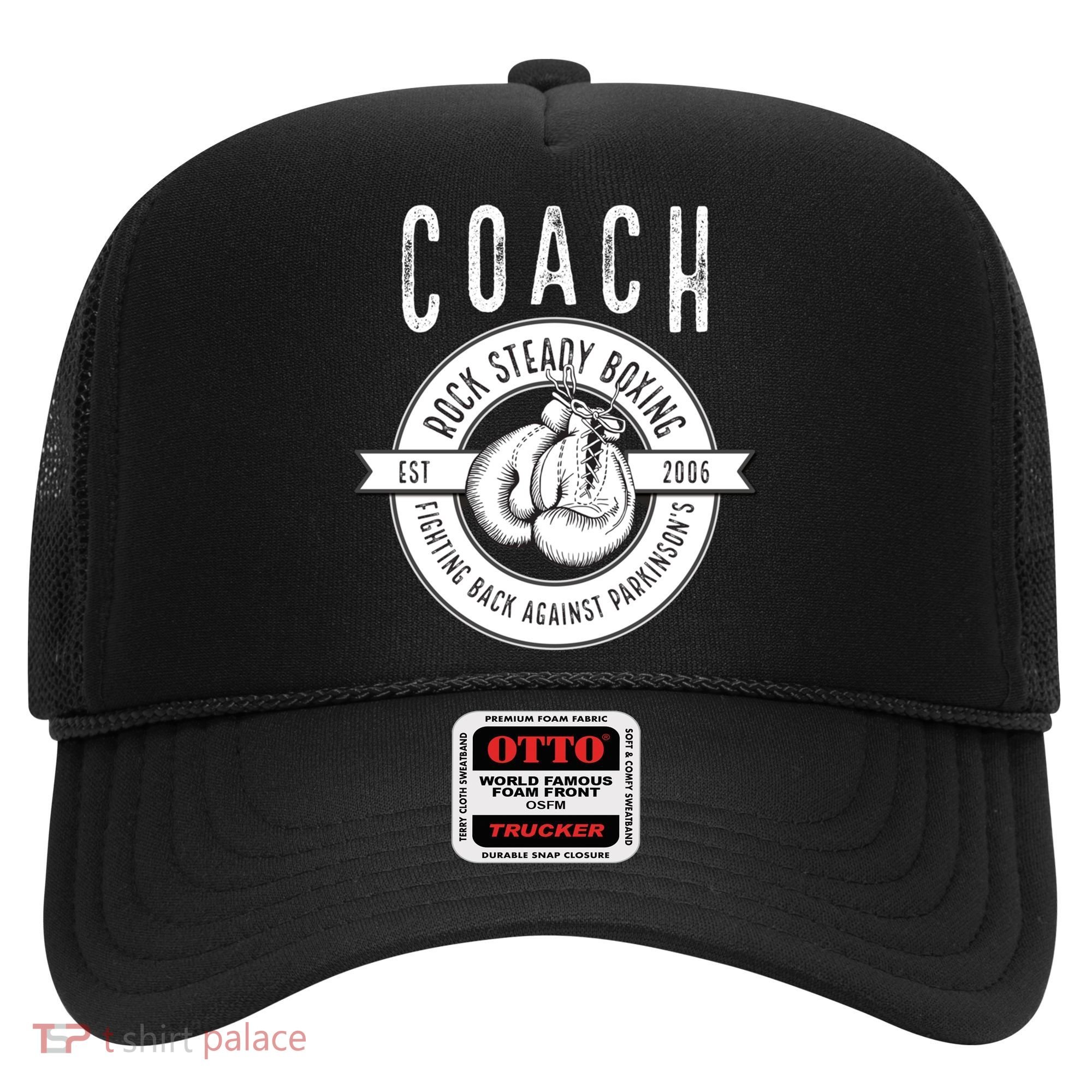 Rock Steady Boxing Coach Fight ParkinsonS Gift Hat