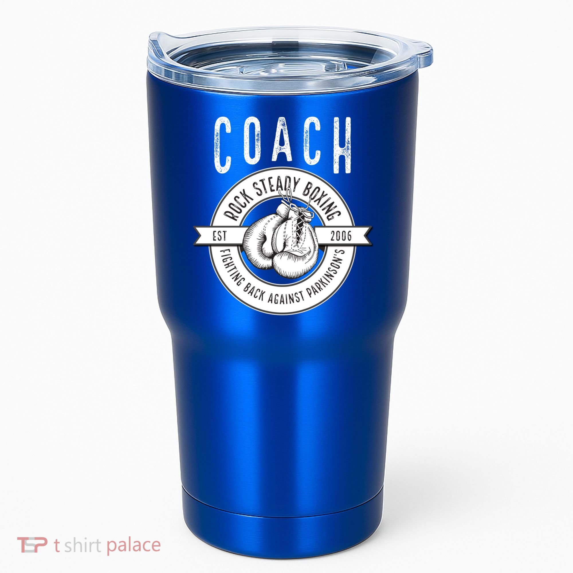 Rock Steady Boxing Coach Fight ParkinsonS Gift Tumbler