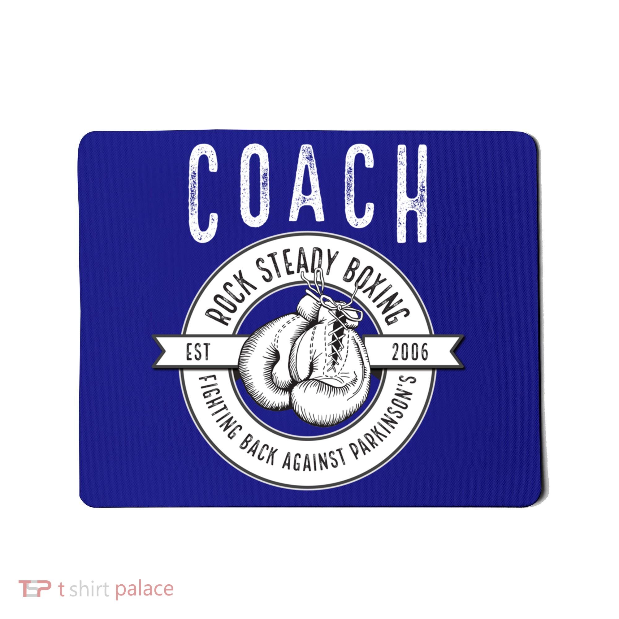 Rock Steady Boxing Coach Fight ParkinsonS Gift Mousepad