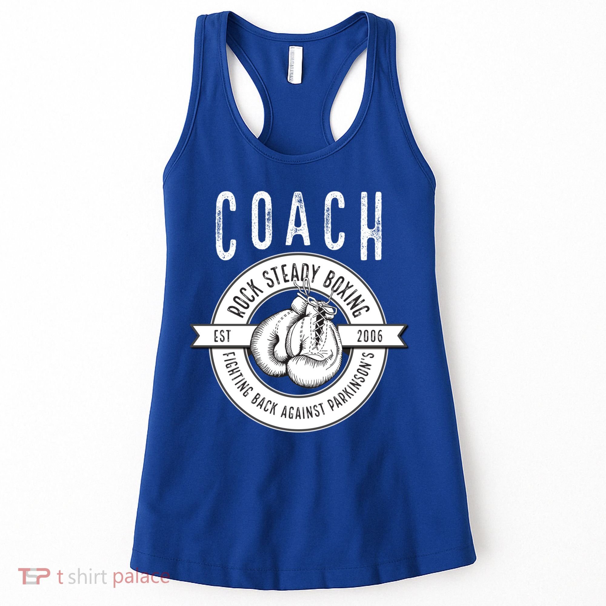 Rock Steady Boxing Coach Fight ParkinsonS Gift Women's Tank Top