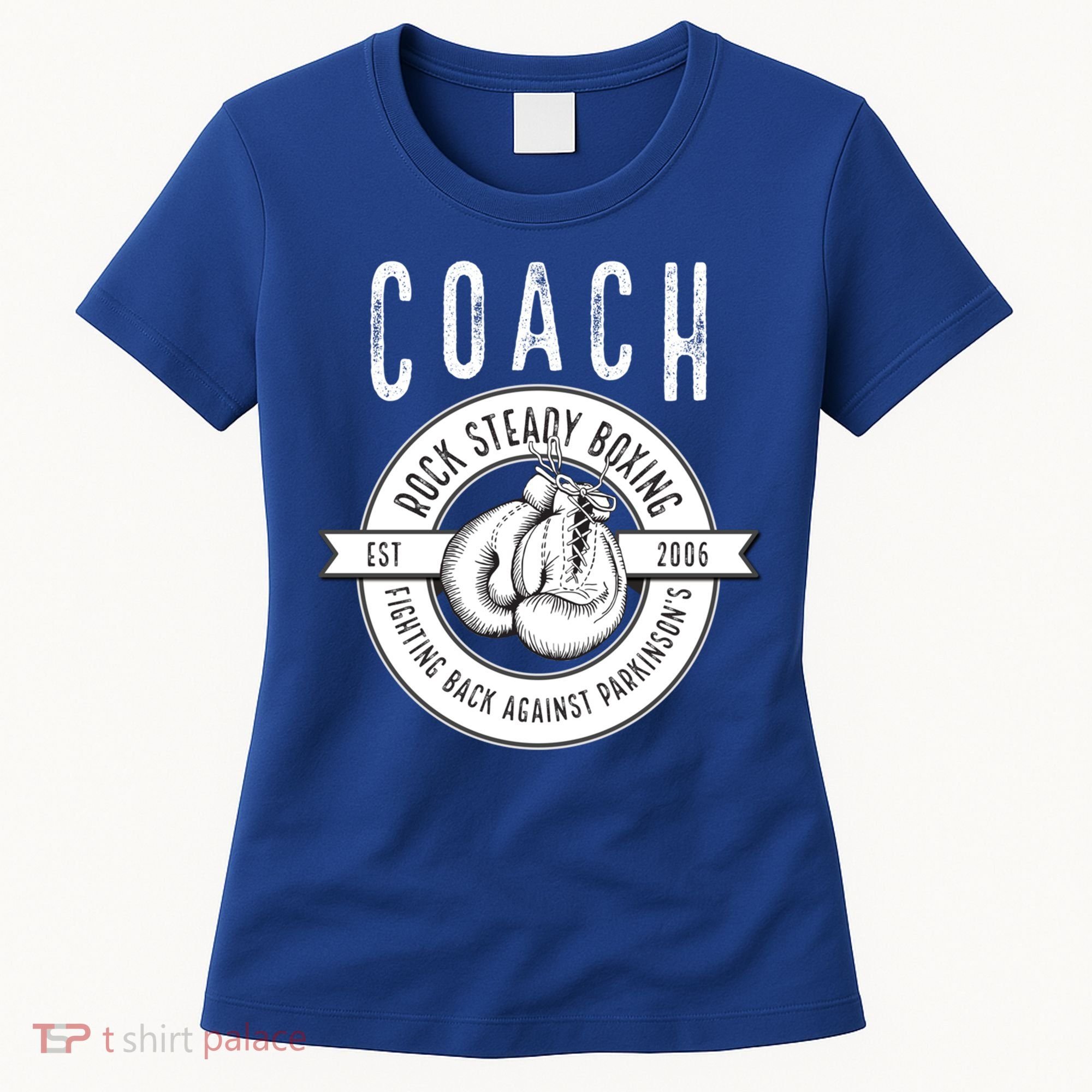 Rock Steady Boxing Coach Fight ParkinsonS Gift Women's T-Shirt